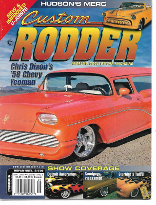 CUSTOM RODDER 2000 SEPT - DIXON'S '58 CHEVY YEOMAN, SHOW COVERAGE,HUDSON'S MERC